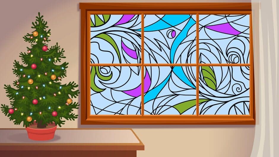 Скриншот 2 из Glass Painting: Winter Art