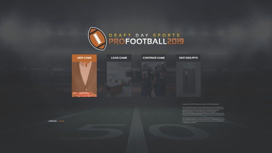 Скриншот 3 из Draft Day Sports: Pro Football 2019