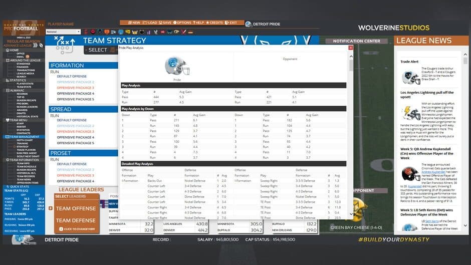 Скриншот 2 из Draft Day Sports: Pro Football 2019