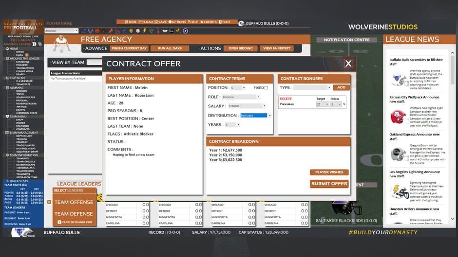 Скриншот 6 из Draft Day Sports: Pro Football 2019