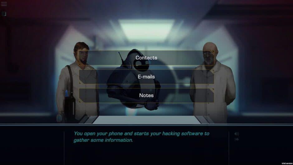 Скриншот 4 из S.A.I.A awaknening: a Robothorium visual novel