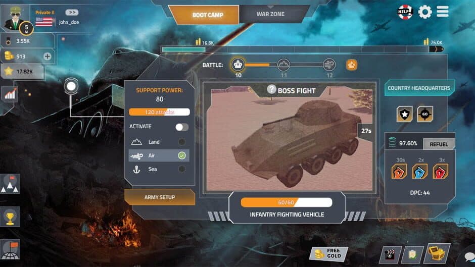 Скриншот 2 из War Clicks