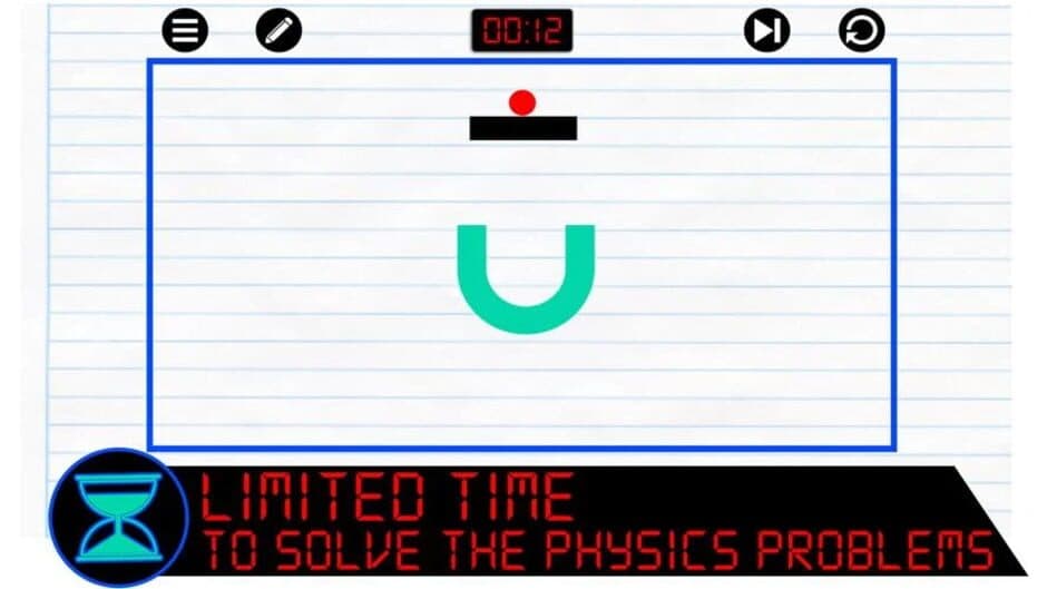 Скриншот 2 из Physics Drop Countdown