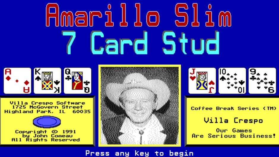 Скриншот 3 из Amarillo Slim's 7 Card Stud