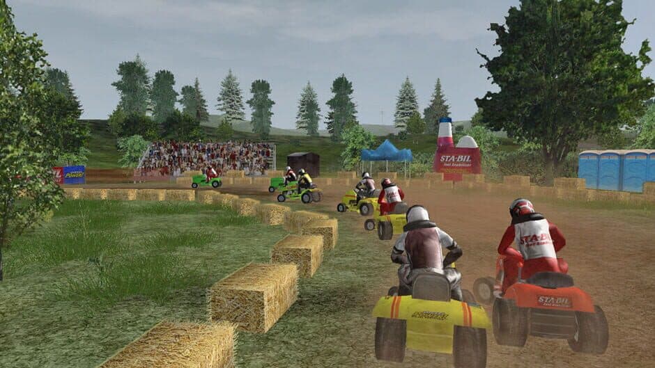 Скриншот 3 из Lawnmower Racing Mania 2007