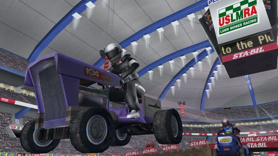 Скриншот 1 из Lawnmower Racing Mania 2007