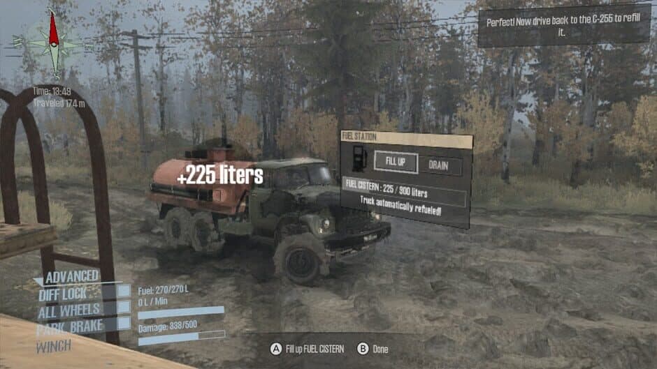Скриншот 1 из Spintires: MudRunner - American Wilds Edition