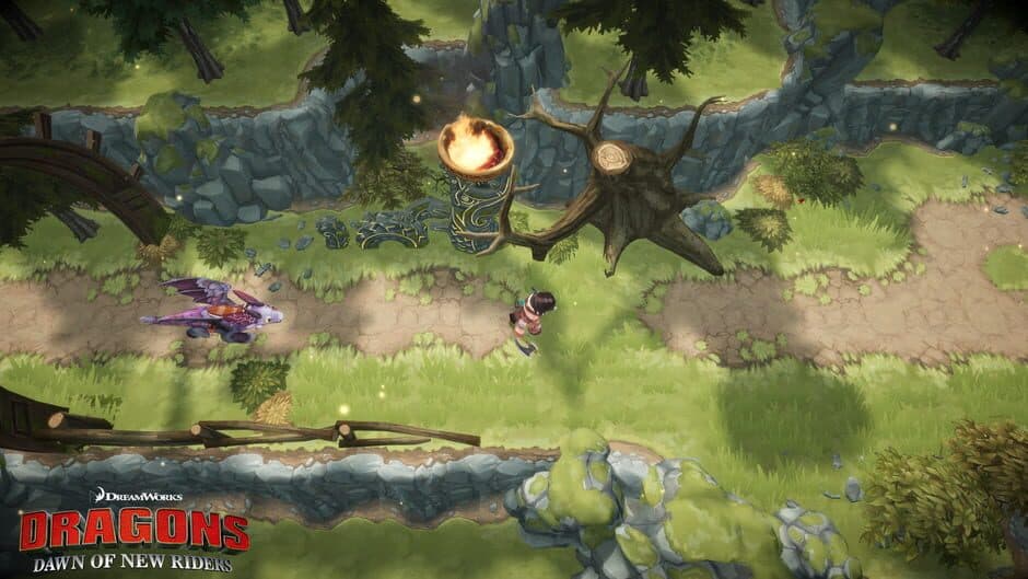 Скриншот 3 из DreamWorks Dragons: Dawn of New Riders