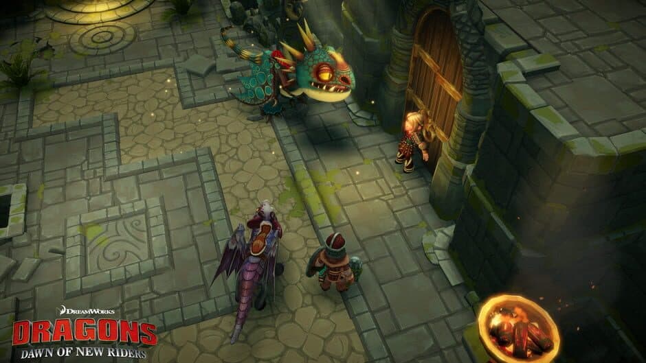 Скриншот 2 из DreamWorks Dragons: Dawn of New Riders