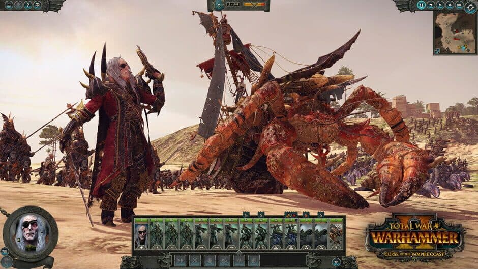 Скриншот 10 из Total War: Warhammer II - Curse of the Vampire Coast