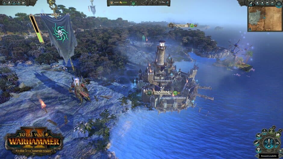 Скриншот 11 из Total War: Warhammer II - Curse of the Vampire Coast