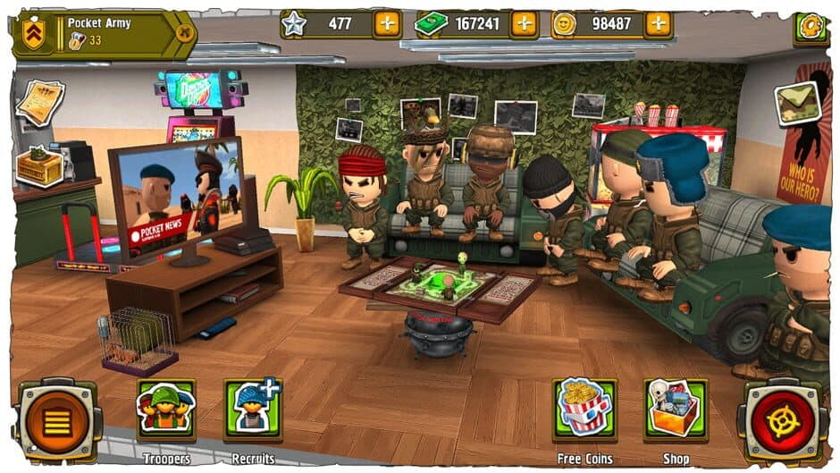 Скриншот 2 из Pocket Troops