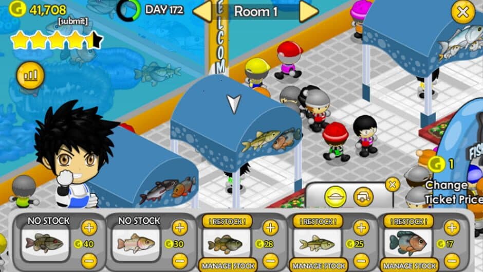 Скриншот 1 из Fishtopia Tycoon 2