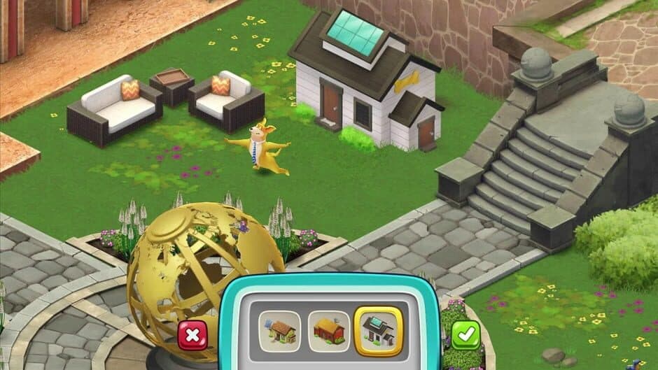 Скриншот 2 из Animal Cove: Solve Puzzles & Customize Your Island