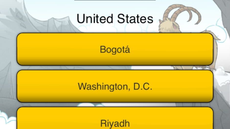 Скриншот 3 из Capitals Quizzer