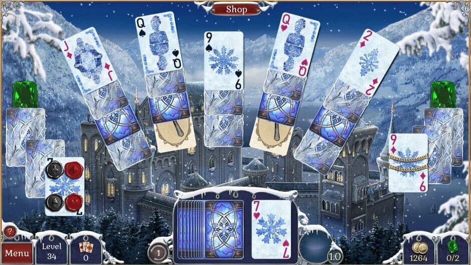 Скриншот 5 из Jewel Match Solitaire Winterscapes