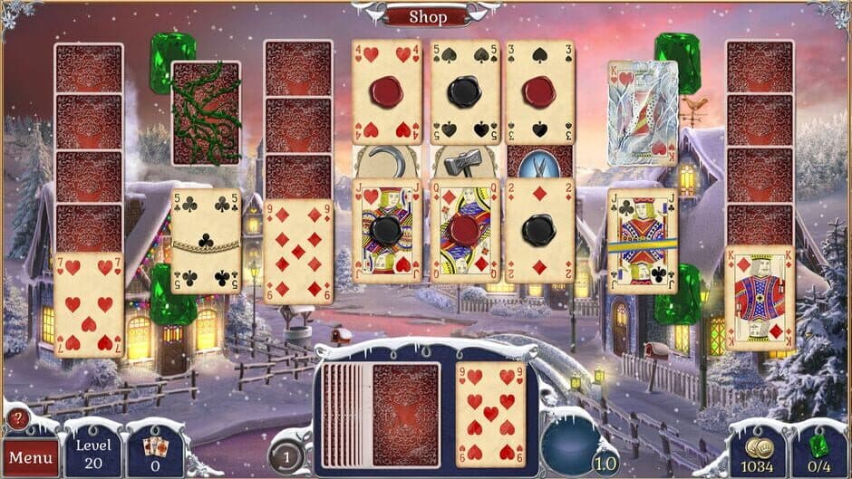 Скриншот 2 из Jewel Match Solitaire Winterscapes