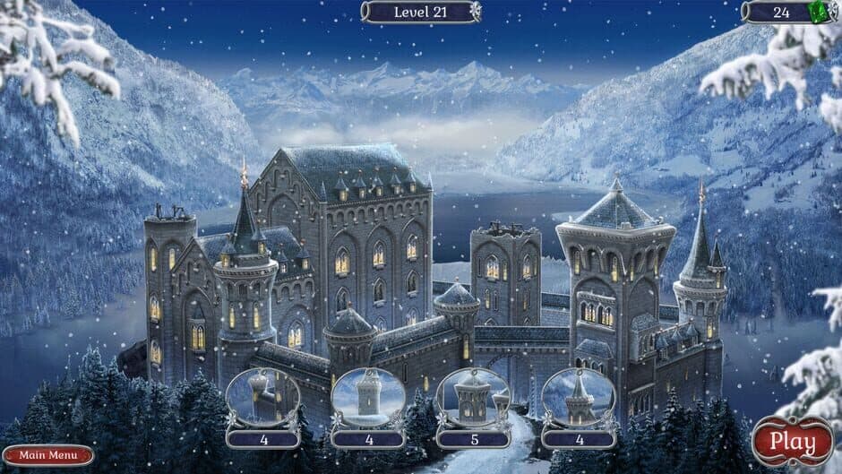 Скриншот 9 из Jewel Match Solitaire Winterscapes