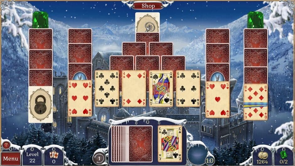 Скриншот 1 из Jewel Match Solitaire Winterscapes