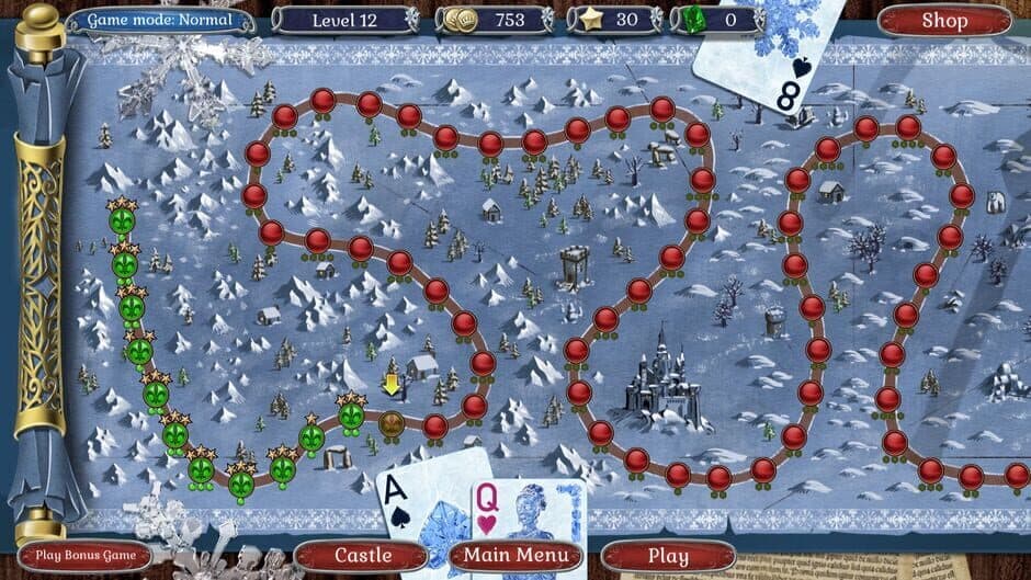 Скриншот 7 из Jewel Match Solitaire Winterscapes