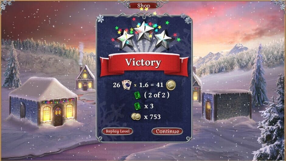 Скриншот 12 из Jewel Match Solitaire Winterscapes