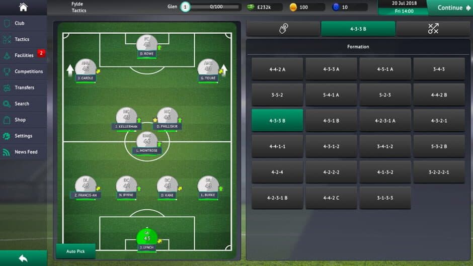 Скриншот 2 из Soccer Manager 2019