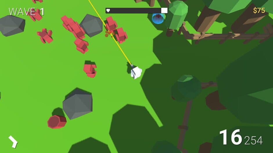 Скриншот 1 из Cube Defense