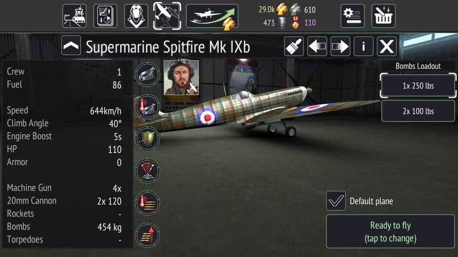 Скриншот 4 из Warplanes: WW2 Dogfight