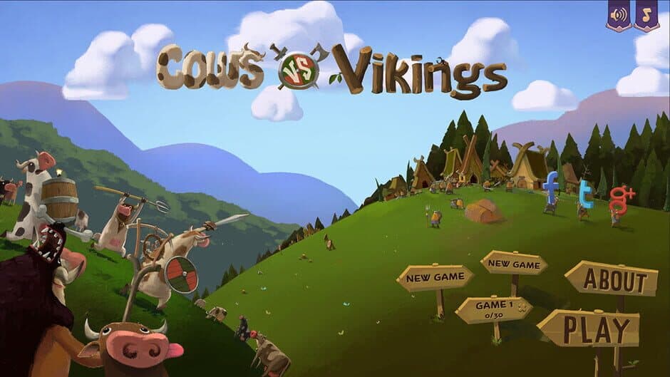 Скриншот 9 из Cows VS Vikings