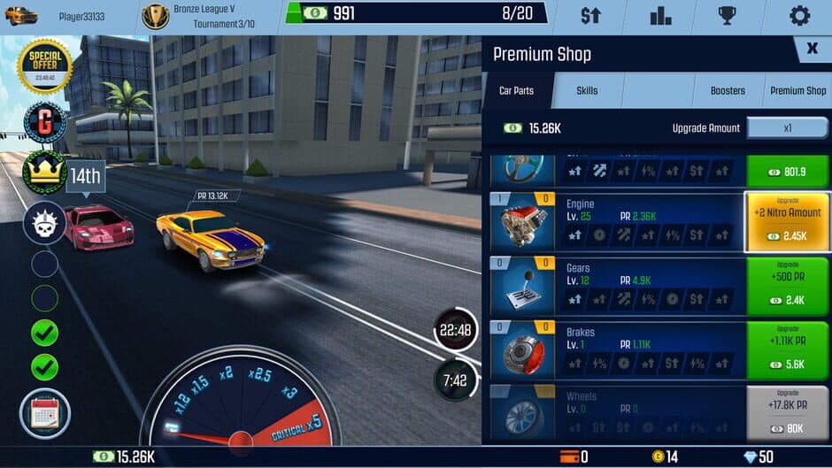 Скриншот 2 из Idle Racing GO: Car Clicker Tycoon