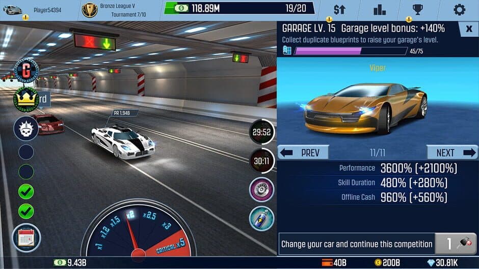 Скриншот 3 из Idle Racing GO: Car Clicker Tycoon