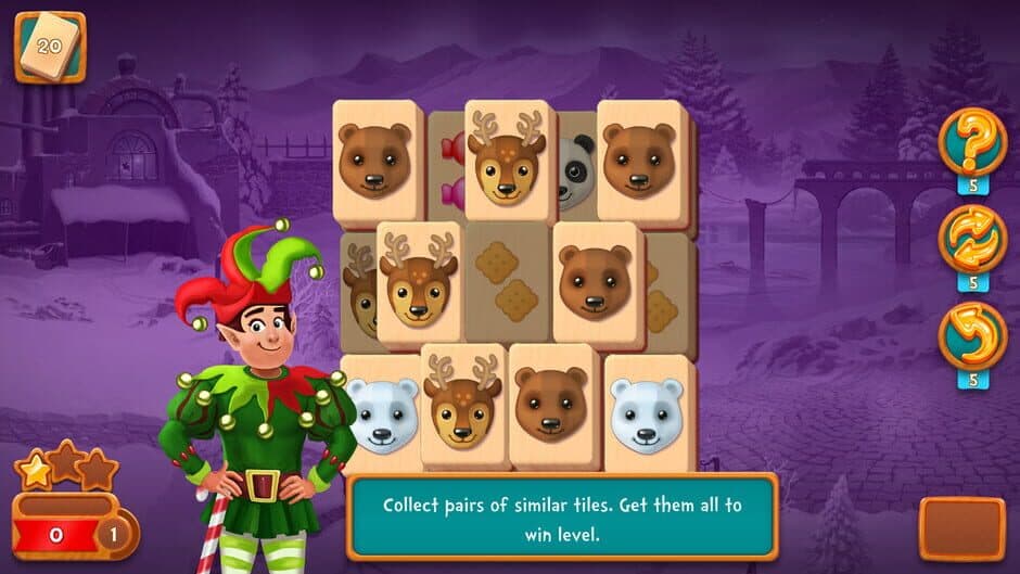 Скриншот 12 из Mahjong Fest: Winterland