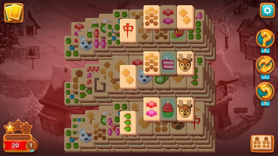 Скриншот 10 из Mahjong Fest: Winterland