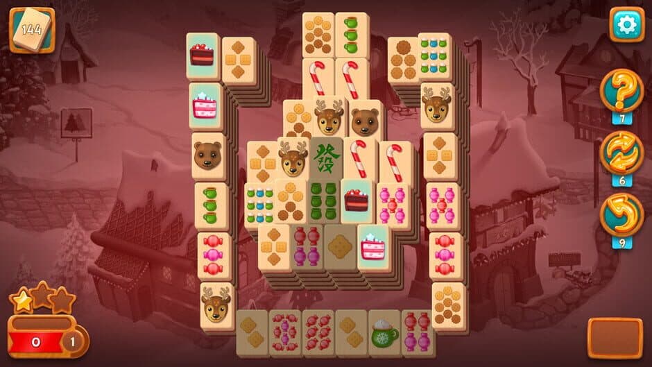 Скриншот 4 из Mahjong Fest: Winterland