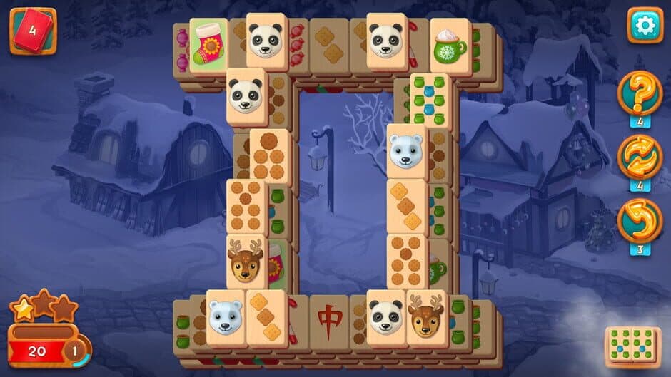 Скриншот 8 из Mahjong Fest: Winterland