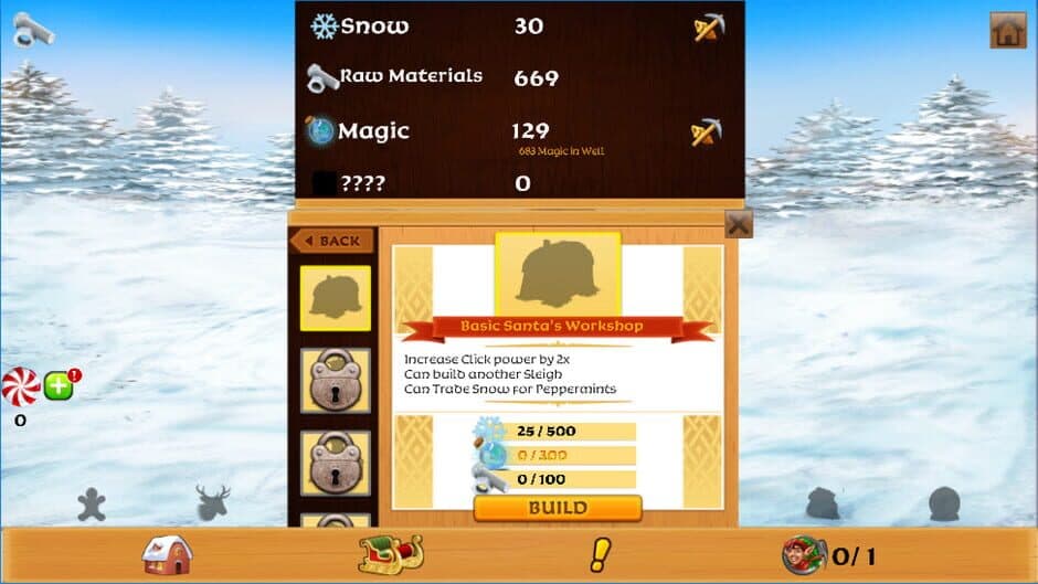 Скриншот 1 из Christmas Clicker: Idle Gift Builder