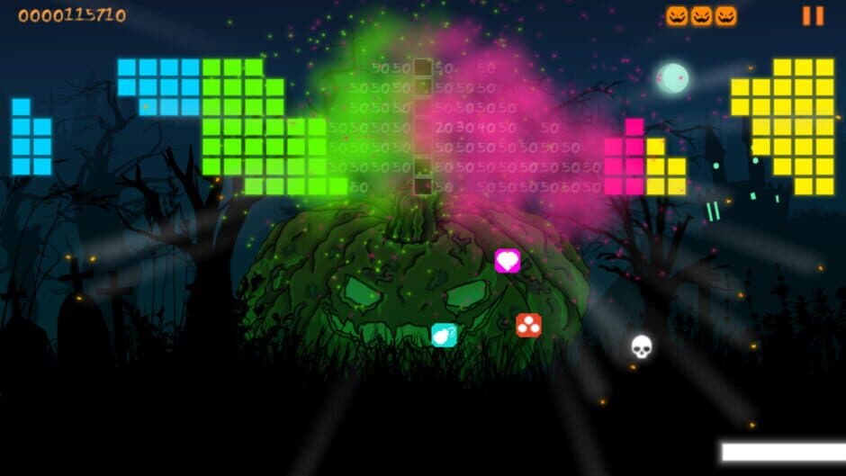 Скриншот 2 из Halloween Arkanoid 2