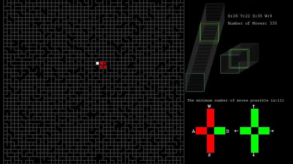 Скриншот 1 из Maze 4D