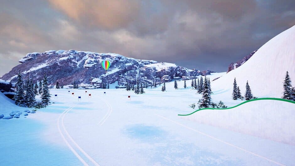 Скриншот 2 из Lucky Skiing