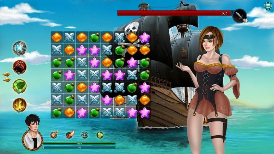 Скриншот 2 из Waifu Hunter - Secret of Pirates