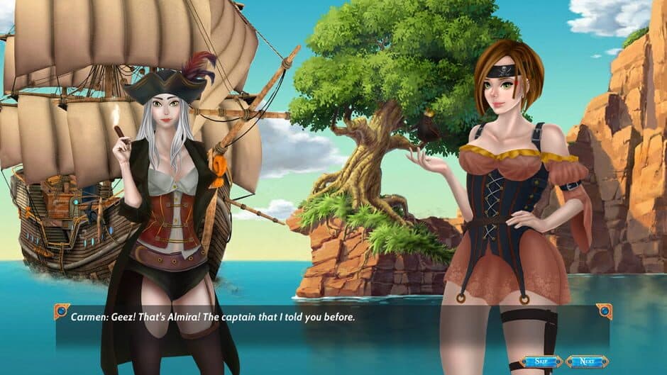 Скриншот 1 из Waifu Hunter - Secret of Pirates