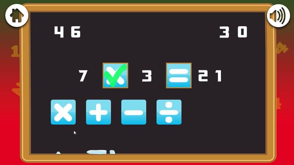 Скриншот 1 из Elementary Arithmetic Game