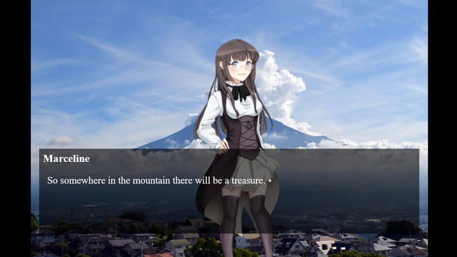 Скриншот 5 из The Scenic Treasures - Japanese Learning Visual Novel