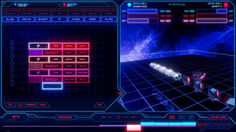 Скриншот 2 из RoboSnakes: Core Wars Legacy