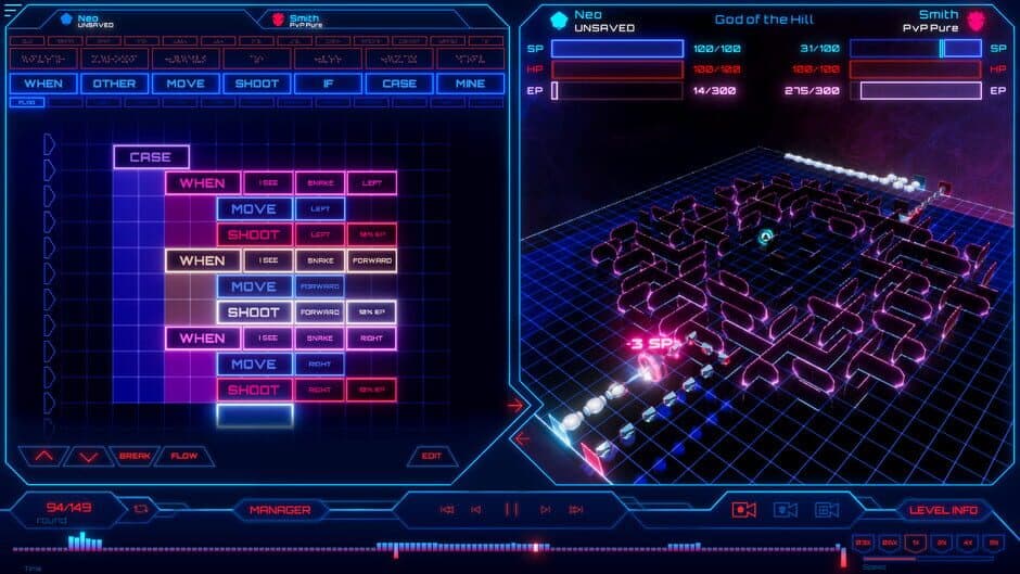 Скриншот 4 из RoboSnakes: Core Wars Legacy