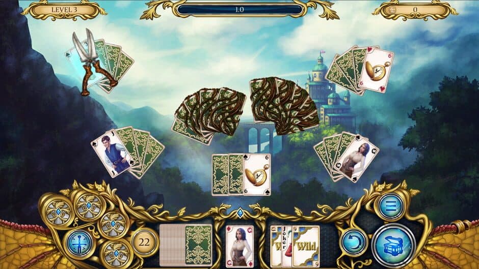 Скриншот 2 из Solitaire. Dragon Light