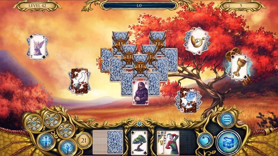 Скриншот 4 из Solitaire. Dragon Light