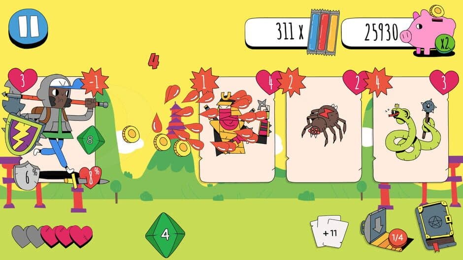 Скриншот 8 из Knights of the Card Table