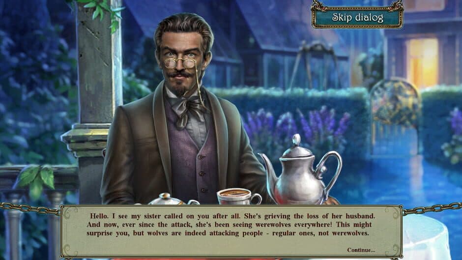 Скриншот 1 из Shadow Wolf Mysteries: Under the Crimson Moon - Collector's Edition