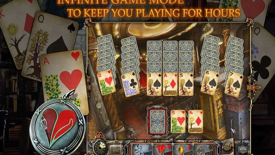 Скриншот 2 из Solitaire Mystery: Four Seasons